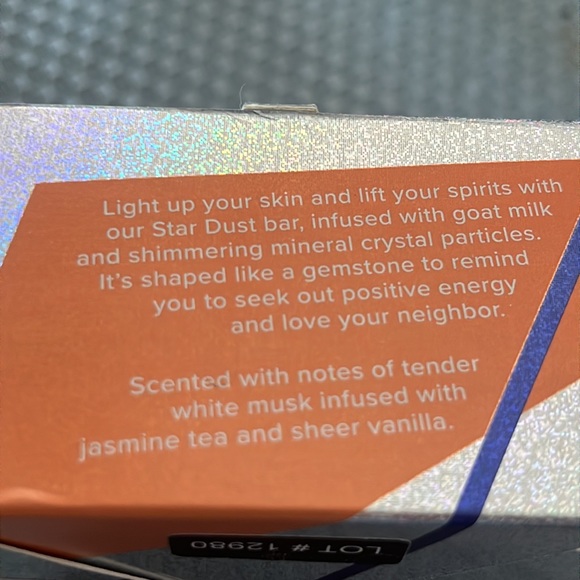 ๐๐๐๐BEEKMAN 1802 STARDUST GEMSTONE SOAP BAR NIB - Picture 8 of 9